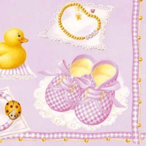 Cocktail Napkin - BABY GIRL