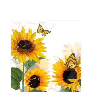 Cocktail Napkin - Sunny Butterfly