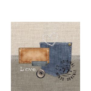 Cocktail Napkin - Original Denim