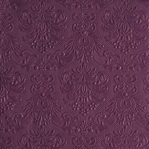Lunch Napkin - Elegance AUBERGINE