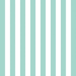 Lunch Napkin - Stripes AQUA