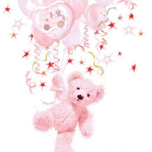 Lunch Napkin - Teddy ROSE