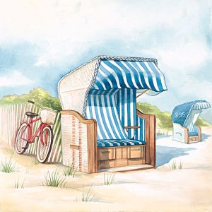 Lunch Napkin - Day at the Beach