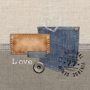 Lunch Napkin - Original Denim