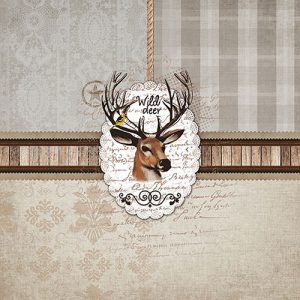 Lunch Napkin - Wild Deer