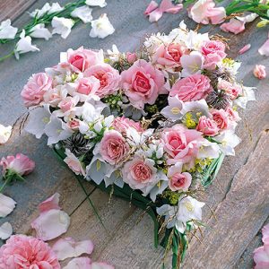 Lunch Napkin - Heart of Roses