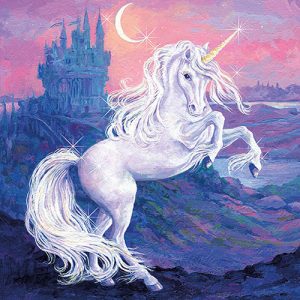 Lunch Napkin - Fantasy Unicorn