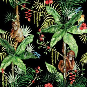 Lunch Napkin - Orangutan BLACK