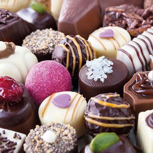 Lunch Napkin - Luxury Chocolates