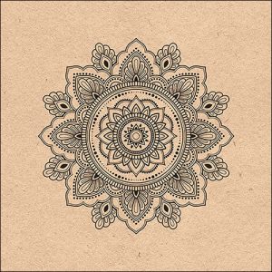 Lunch Napkin - Mandala (RECYCLED)