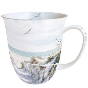 MUG (Fine Bone China) - Beach Cabin (400 mL)