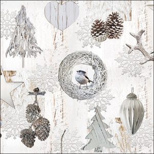 Lunch Napkin - White Decorations