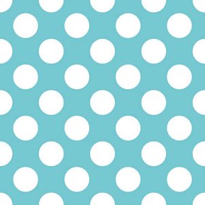 Lunch Napkin - Big Dots BLUE
