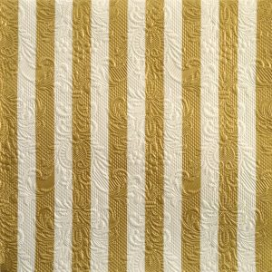 Lunch Napkin - Elegance Stripes GOLD
