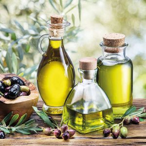 Lunch Napkin - Oil Bottles