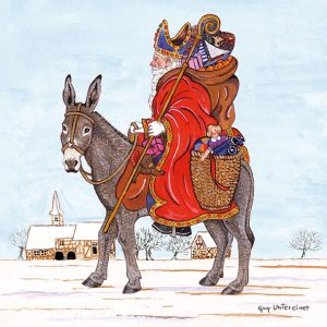 Lunch Napkin - Saint Nicholas