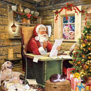 Lunch Napkin - Santa's Mail