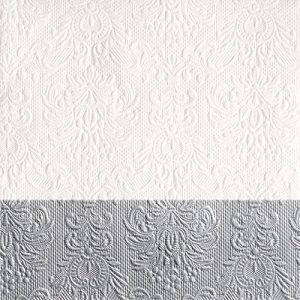 Lunch Napkin - Elegance Dip SILVER