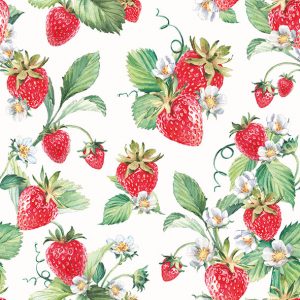 Lunch Napkin - Garden Strawberries