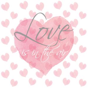 Lunch Napkin - Love Letters