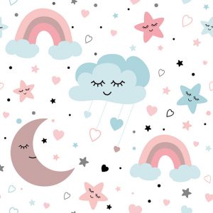 Lunch Napkin - Cute Sky