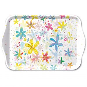 TRAY - Fancy Flowers (13 x 21cm)