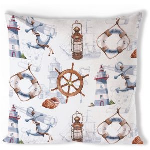Cushion (Cover) - Welcome Aboard (40 x 40 CM)