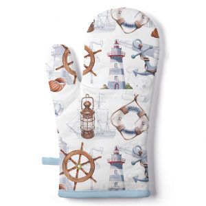 Oven Mitt - Welcome Aboard