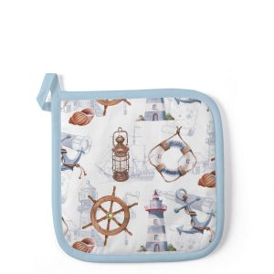 Pot Holder - Welcome Aboard