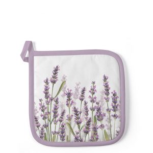 Pot Holder - Lavender Shades WHITE