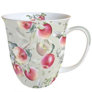 MUG (Fine Bone China) - Fresh Apples Green (400 mL)