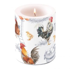 Candle LARGE - Chicken Farm