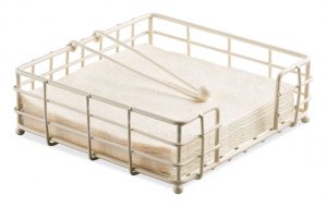 Napkin Holder LUNCH - Wire (CREAM)