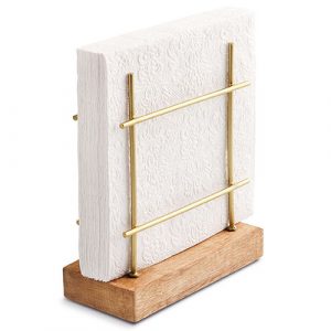 Napkin Holder STANDING - Standing Figure GOLD