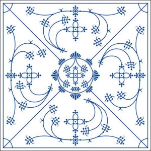 Lunch Napkin - Indisch Blau