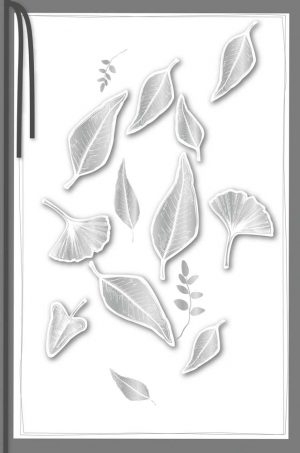 Greeting Card (Sympathy) - 3D Fallen Leaves