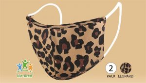 Face Mask - Leopard (Kids) - 2 PACK
