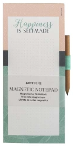 Notepad (Magnetic) - Happiness is Self-Made (PURE)