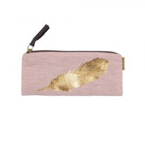 Pencil Bag - Feather PINK