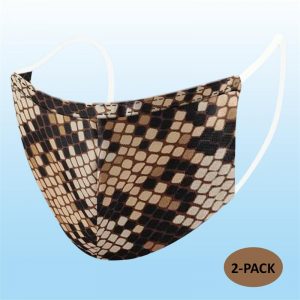 Face Mask - Snake (Adult) - 2 PACK