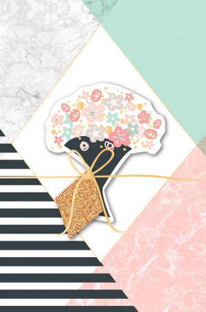 Greeting Card (All Occasions) - Modern Floral Bouquet