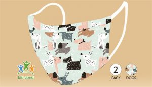Face Mask - Dogs (Kids) - 2 PACK