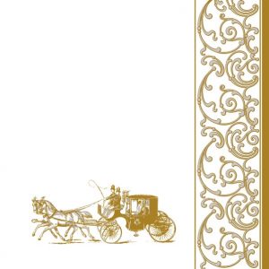 Lunch Napkin - Wedding Cart