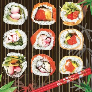 Lunch Napkin - Sushi