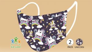 Face Mask - Unicorn (Kids) - 2 PACK
