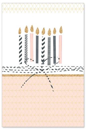 Greeting Card (Birthday) - Birthday Candles