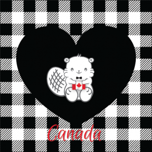 Lunch Napkin - Eddy the Beaver