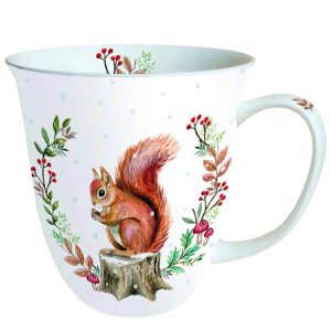 MUG (Fine Bone China) - Storing For Winter (400 mL)
