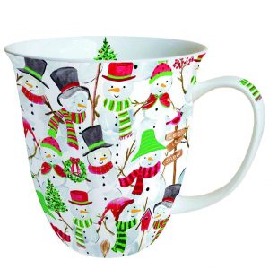MUG (Fine Bone China) - Snowman Party (400 mL)