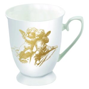 MUG (Fine Bone China) - Classic Angels GOLD (250 mL)